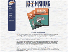Tablet Screenshot of flyfishingbc.com